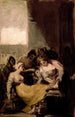 Sainte Isabelle du Portugal, der helbreder en syg kvindes sår - Francisco de Goya — visning af kunstværket