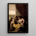 Sainte Isabelle du Portugal, der helbreder en syg kvindes sår - Francisco de Goya — indrammet kunstværk på væggen