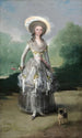 La Marquise de Pontejos - Francisco de Goya — visning af kunstværket