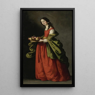 Francisco de Zurbarn - Saint Dorothy.webp