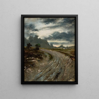 Franciszek Wadysaw Sandecki - Forest track.webp