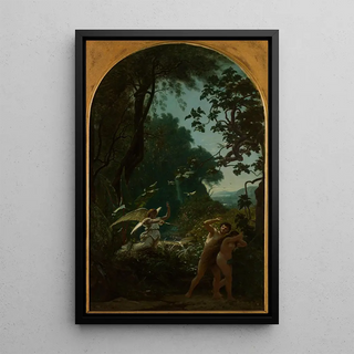 FrancoisLouis Franais - Adam et Eve chasss du paradis.webp
