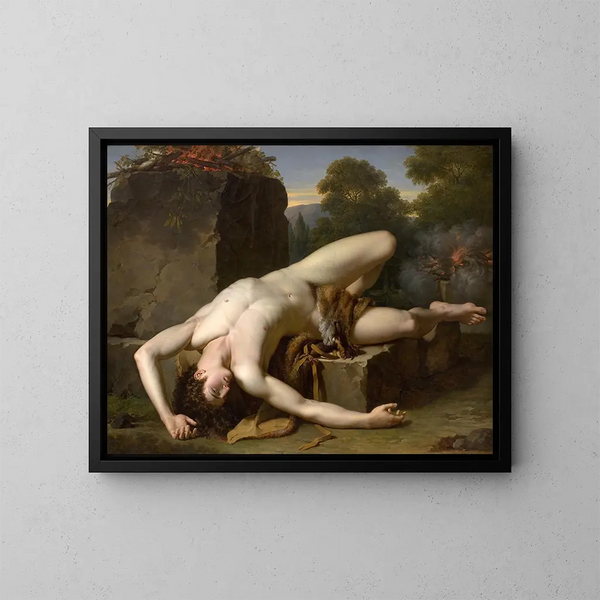 La Mort d'Abel - François-Xavier Fabre — indrammet kunstværk på væggen