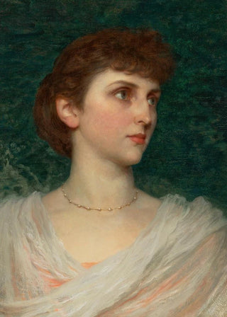 Frank Dicksee - Portrait of Maude Moore.webp