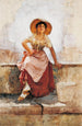 Florence Ung Pige - Frank Duveneck — visning af kunstværket