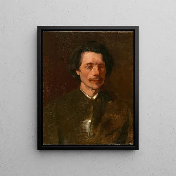 Walter Shirlaw - Frank Duveneck — indrammet kunstværk på væggen