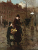 Le printemps à Londres - Frank E. Cox — visning af kunstværket