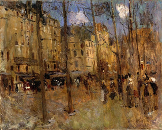 Boulevard Saint-Germain - Frank Edwin Scott — visning af kunstværket