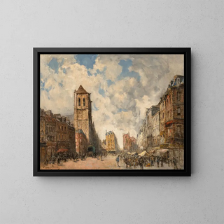 Frank Myers Boggs - Le march  PontAudemer.webp