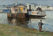 L'embarcadère sur la Seine - Frank Myers Boggs — visning af kunstværket