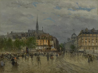 Vue de Paris - Frank Myers Boggs — visning af kunstværket