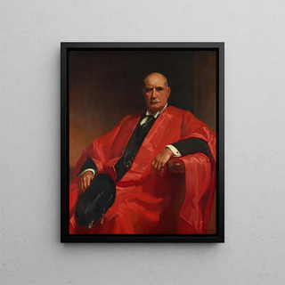 Frank Owen Salisbury - Portrait of J P Morgan Jr 18671943 in a Cambridge Robe.webp