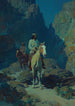 Clair de Lune dans le Canyon - Frank Tenney Johnson — visning af kunstværket