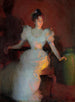 Lumière du feu - Frank Weston Benson — visning af kunstværket