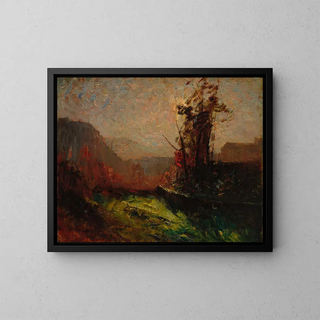 FranoisAuguste Ravier - Crmieu Seen from Chaillonnette.webp