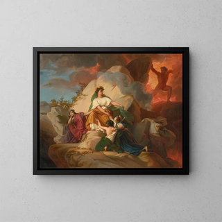 FranoisEdouard Picot - Cybele Opposing Vesuvius To Protect The Cities Of Stabia Herculaneum Pompeii And Resina.webp
