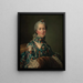 Madame Sophie de France, 1734-1782 - François-Hubert Drouais Maleri — indrammet kunstværk på væggen
