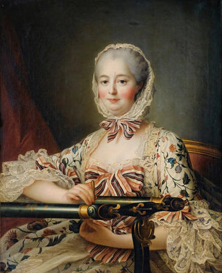 FranoisHubert Drouais - Portrait of Madam de Pompadour.webp