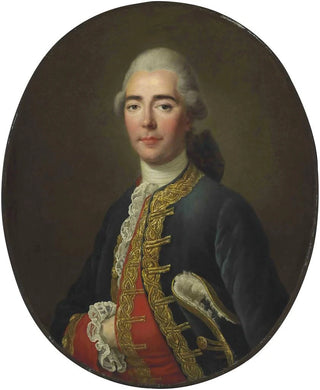 FranoisHubert Drouais - Portrait of the Chevalier de Turenne.webp
