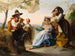 En italiensk scene, fløjtespilleren - François-Joseph Navez — visning af kunstværket