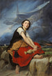 Jeanne d'Arc lytter til sine stemmer - François-Léon Benouville — visning af kunstværket