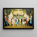 Le bal masqué - François-Louis Picard — indrammet kunstværk på væggen