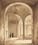 En kloster - François-Marius Granet — visning af kunstværket