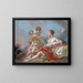 Allegori af musikken - François Boucher — indrammet kunstværk på væggen