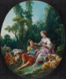 Pensent-ils au raisin ? Pensent-ils au raisin - François Boucher — visning af kunstværket
