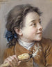 Dreng med en gulerod - François Boucher — visning af kunstværket