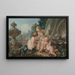Cupidons en konspiration - François Boucher — indrammet kunstværk på væggen
