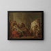 La mort de Méléagre - François Boucher — indrammet kunstværk på væggen