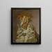 Studie af fontæne I - François Boucher — indrammet kunstværk på væggen