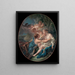 Jupiter under Diane og Callistos træk - François Boucher — indrammet kunstværk på væggen
