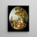 L'Heureuse Mère - François Boucher — indrammet kunstværk på væggen