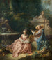 La Leçon de musique - François Boucher — visning af kunstværket