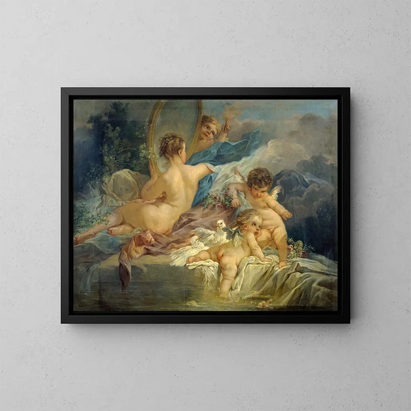 La Toilette de Vénus - François Boucher — indrammet kunstværk på væggen
