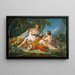 Les Confidences pastorales - François Boucher — indrammet kunstværk på væggen