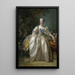Madame Bergeret - François Boucher — indrammet kunstværk på væggen