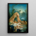 Mars og Venus overrasket af Vulcanus - François Boucher — indrammet kunstværk på væggen