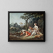 Tænk på druerne - François Boucher — indrammet kunstværk på væggen