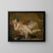 Pige, der hviler - François Boucher — indrammet kunstværk på væggen