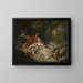 hyrder og hyrdinder - François Boucher — indrammet kunstværk på væggen