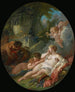 Bacchantes endormies overraskes af satyrer - François Boucher — visning af kunstværket