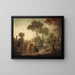 Le Pont - François Boucher — indrammet kunstværk på væggen