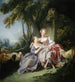 La lettre d'amour - François Boucher — visning af kunstværket