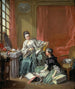 La modiste - François Boucher — visning af kunstværket