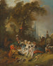 Le repos à la chasse - François Boucher — visning af kunstværket