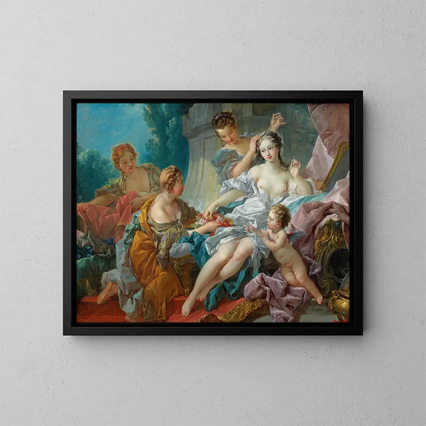 La Toilette de Vénus - François Boucher — indrammet kunstværk på væggen
