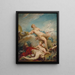 Vénus, der opdager Adonis død - François Boucher — indrammet kunstværk på væggen